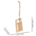 Dekoratív karácsonyfa szánkó, 6 cm, 6 darab | Floristik24.hu
