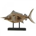 Floristik24 Swordfish Deco Fish Wood Maritime Deco L40×H24,5cm