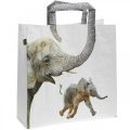 Floristik24 Bevásárlótáska, bevásárlótáska B39,5cm táska elefánt