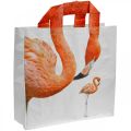 Floristik24 Bevásárlótáska, bevásárlótáska W39,5cm Flamingo táska