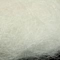 Floristik24 Szizál fű fehér, szizál fű kézművesekhez, kézműves anyag natúr anyag 300g