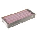 Kúpos gyertyák Wenzel gyertyák lila 250/23mm 12 db | Floristik24.hu