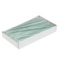 Kúpos gyertyák egyszínű világoszöld 34mm x 240mm 4 db | Floristik24.hu