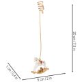 Karácsonyfa gyertyatartó hintaló 20cm 3db | Floristik24.hu