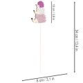 Dekoratív Kerti Karók - Színes Süni Család - 34cm, 12 Darab | Floristik24.hu