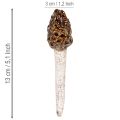 Mesterséges kucsmagomba díszes karó kaspóba és asztalra, 13 cm, 2 darab | Floristik24.hu