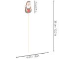 Dekoratív Mikulás-karók virágdíszekhez és cserepes növényekhez, 31 cm, 12 darab | Floristik24.hu