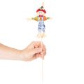 Virágkarók madárijesztő virágdíszekhez 37cm 6db | Floristik24.hu