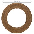 Virágmintás habgyűrű OASIS® Renewal® Virágmintás hab Biolit® 40cm 2db | Floristik24.hu
