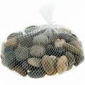 River Pebbles Natural Light and Dark 2-3cm 1kg | Floristik24.hu