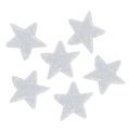 Floristik24 Csillagcsillám 1,5cm fehér szóráshoz 144db