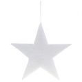 Floristik24 Csillag nagy felakasztható fehér 45cm L56cm 1db