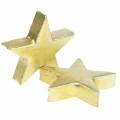 Floristik24 Deco csillagok arany 4cm 12db
