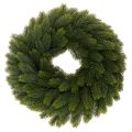 Floristik24 Műfenyőág koszorú, zöld, kerek, 50cm