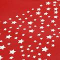 Floristik24 Vörös táska csillagokkal 38cm x 46cm 24db
