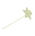 Floristik24 Tealámpa tartó csillag ragasztó krém 9x23,5cm 1db