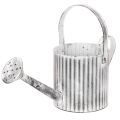 Floristik24 Vintage virágtartó Ø17cm, dekoratív öntözőkanna, fém virágtartó shabby chic