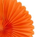 Floristik24 Méhsejt papír virág narancs Ø20cm 3db