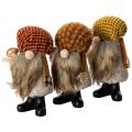 Floristik24 Gnóm figura szakállal és hegyes kalappal, 10cm, 3 darab