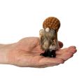Gnóm figura szakállal és hegyes kalappal, 10cm, 3 darab | Floristik24.hu
