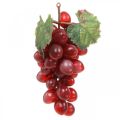 Floristik24 Deco Grape Red Artificial Grapes Deco Fruits 15cm