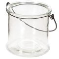 Üveg függőlámpás Ø12cm M12.5cm