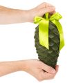 Műfenyőtoboz medálok ajándék szalaggal és masnival, 23 cm, 3 darab | Floristik24.hu