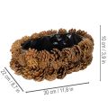 Ovális fenyőtoboz virágcserép, 30 cm | Floristik24.hu