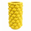 Floristik24 Citromváza váza citromsárga nyári dekoráció Ø15cm H30cm