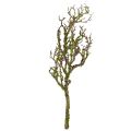 Díszág moha mesterséges őszi dekorációval szürke zöld L78cm | Floristik24.hu