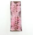 Floristik24 Deco pillangó drót rózsaszín 8cm 12db