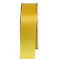 Floristik24 Ajándék és dekorációs szalag 50m sárga