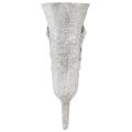 Szürke temetési váza Váza tüskével Calla design N32,5cm | Floristik24.hu