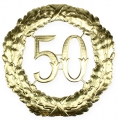 Floristik24 Jubileumi szám 50 arany Ø40cm