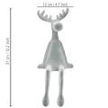 Elk Dekoratív Élülőke Ma 31cm Szürke 3 db | Floristik24.hu