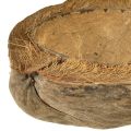 Kókusz virágcserép, natúr, 20 cm, 5 darab | Floristik24.hu