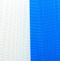 Floristik24 Koszorú szalagok moaré kék-fehér