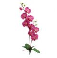 Floristik24 Mesterséges orchidea levelekkel Rózsaszín 68cm