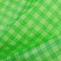 Floristik24 Mandzsetta papír 37,5cm 100m Május zöld kockás
