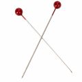 Gyöngyfejű tűk Ø6mm 65mm Piros | Floristik24.hu