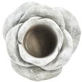 Rózsa kerámia sírdísz asztaldísz gyertyatartó nagy Ø17cm H9cm | Floristik24.hu