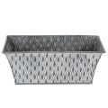 Cink tál rombusz mintával 22cm